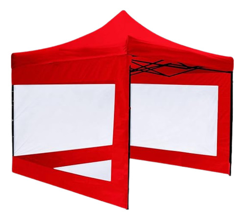 Carpa Plegable 3x3 M Con Paredes Transparentes Impermeable 6