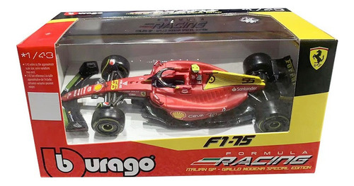 Compatible Con Ferrari F1-75 N.° 55 Carlos 75.° Aniversario