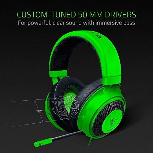 Auriculares Para Juegos Kraken: Marco De Aluminio Ligero (re