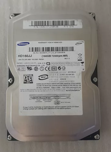 Disco Hdd Hd160jj 160gb Sata