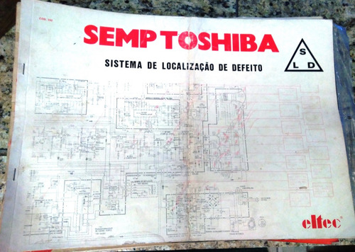 Manual Esquema Elétrico Semp Toshiba Audio, Tv, Videocassete (Usado)