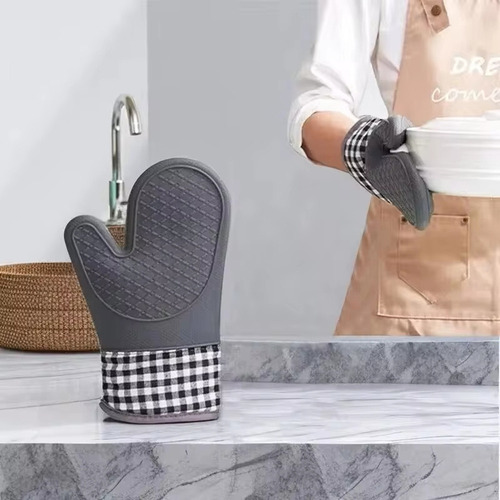Ssbbd Guantes Aislantes De Silicona Antiescaldaduras A