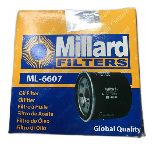 Filtro De Aceite Millard Ml-6607 Benelli Trek 899 - 1130