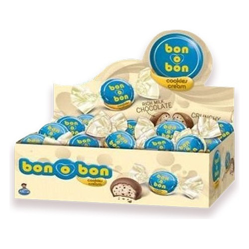 Bon O Bon Choco-cookies & Cream 15g Arcor - 57101210