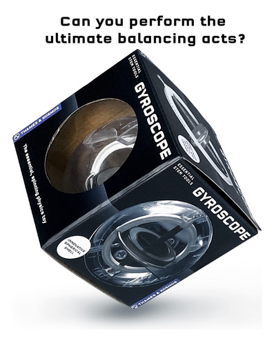 Brinquedo Com Haste Perfeitamente Balanceada Gyroscope Thame