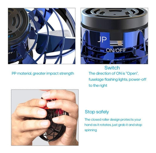 Ufo Fingertip Upgrade Flying Spinner Juguete Descompresión