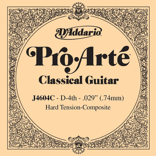 D  Apos; Adjuario J4604 C Pro-arte Nylon Guitarra Clásica Ú