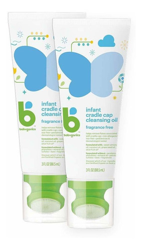 Babyganics Aceite De Limpieza Para Cuna Infantil, El Empaque