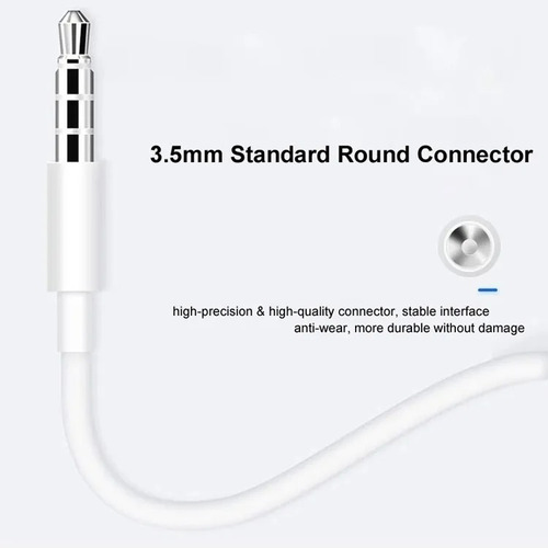 Imagen 3 de 9 de Adaptador Auricular Compatible iPhone A Miniplug 3.5 Mm