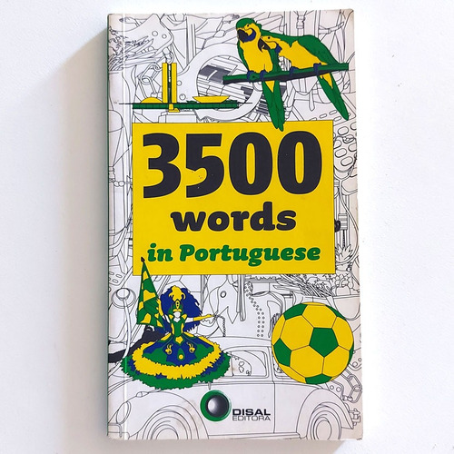 Livro 3500 Words In Portuguese - Disal Editora 2009 