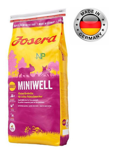 Alimento Perro Adulto Raza Pequeña Josera Miniwell 15kg. Np