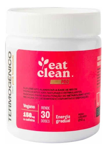 Termogênico Vegano Pink Lemonade - 210g