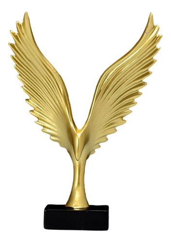 Figura 3d De Resina Con Forma De Estatua De Águila/ángel Par
