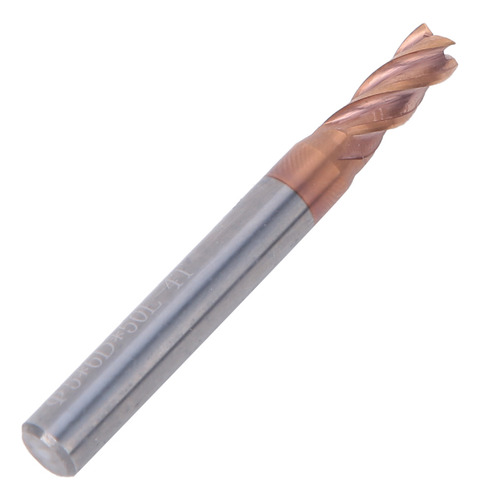 Fresa De Carburo, 5 Mm, 4 Ranuras, Nanorrevestimiento En Esp
