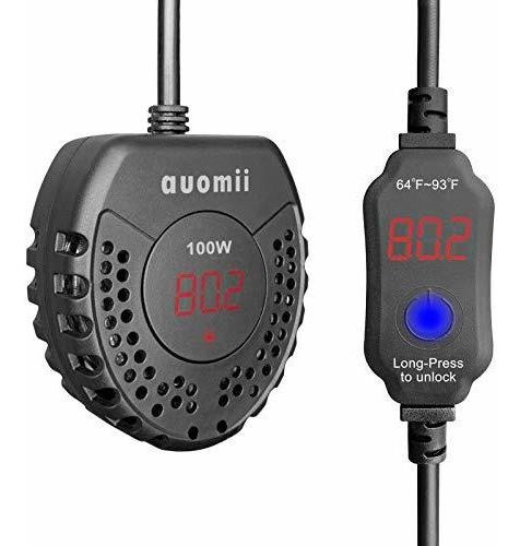 Auomii Mini Calentador Sumergible Para Acuario, 50 W/100 W, 