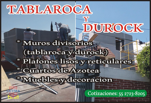 Imagen 1 de 10 de Tablaroca Y Durock