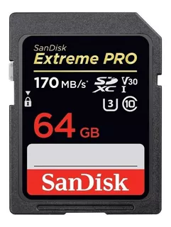 Tarjeta de memoria SanDisk SDSDXXY-064G-ANCIN Extreme Pro 64GB
