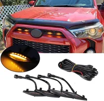 Comprar Luces Led Grill Parilla Para 4runner Toyota Ambar-ahumada