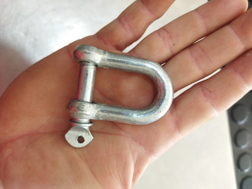 Grilletes De 3/8 Galvanizados. (2 Und)