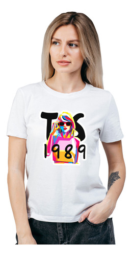 Polera Mujer Taylor Swift Ts1989 Algodón Wiwi