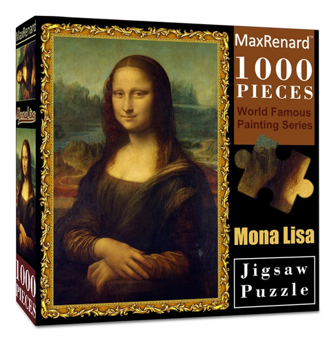 Rompecabezas 1000 Piezas La Monalisa Maxrenard