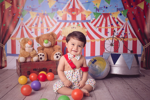 Sesión Fotos Primer Añito. Bebes Niños Smash Cake.