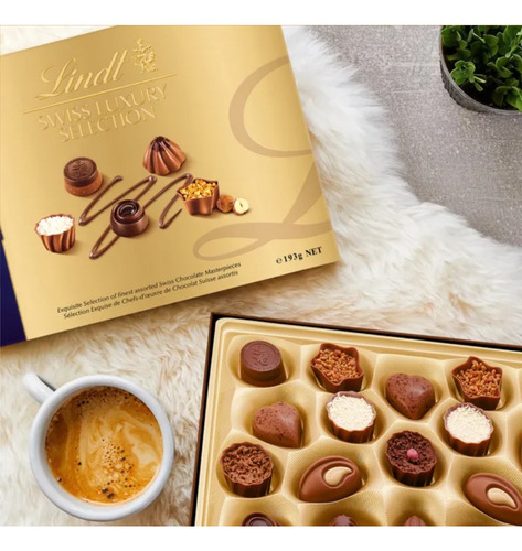 Chocolate Caja De Regalo Lindt Swiss Luxury Selection 193g