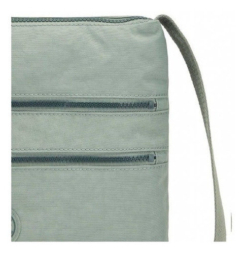 Kipling Bolsa Crossbody Grande Alvar. 100% Original Color Verde Claro