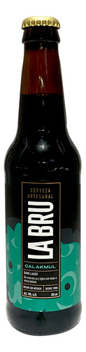 Cerveza Artesanal La Bru Calakmul Dark Lager 355 Ml