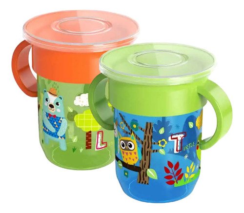 Vaso Antiderrame 360 Para Bebé Jump Kids Niño Surtido