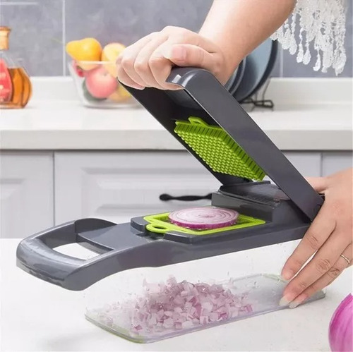 Rallador Picador Cortador De Verduras 16 Pcs -electroimporta