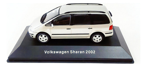 Miniatura Volkswagen Sharan 2002 Edição 46 Coleção Cor Prata