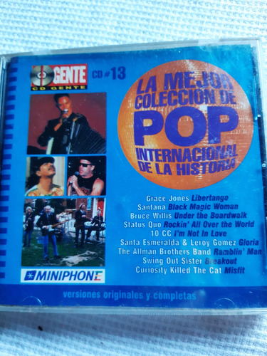 Cd La Mejor Colección Pop Volumen 13 Usado 