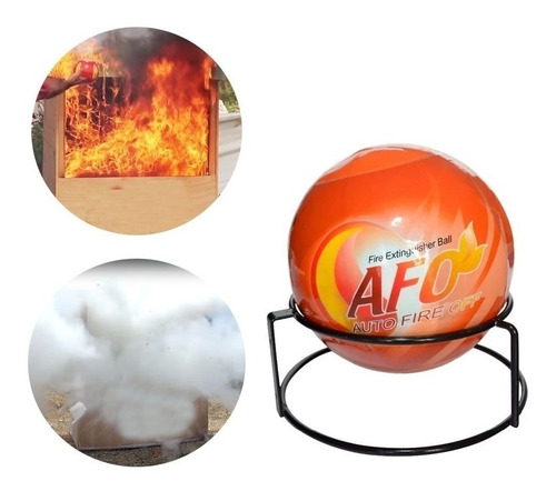 GXMZL Extintor Ball Extintor Pelota Muy fácil Tire pérdida de la Parada de Seguridad contra Incendios Herramienta 0,5 kg 