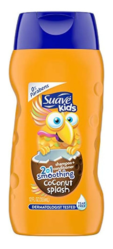 Champú Suave Para Niños Coco Suavizantes Champú Y Acondicion