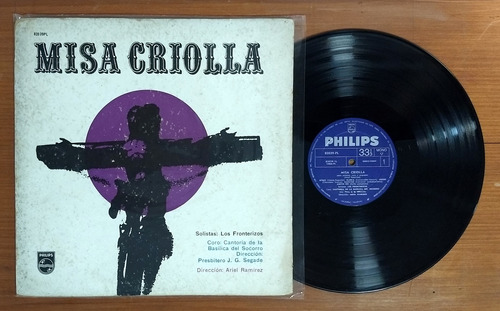 Los Fronterizos Misa Criolla Disco Lp Vinilo