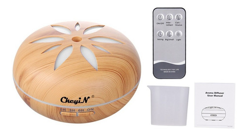 Imagen 6 de 6 de Humidificador Difusor Ultrasonico Aromaterapia Luz Led 550ml