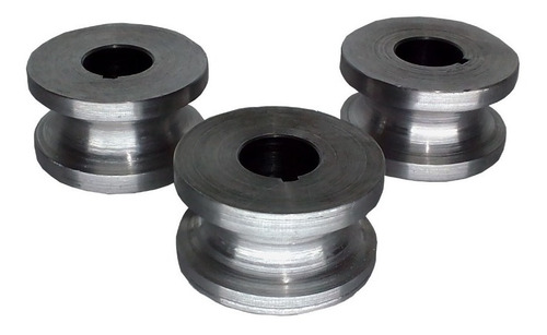 Rodillo Rolador Tubo 2 Diam Flecha 51mm (juego 3 Pzas)