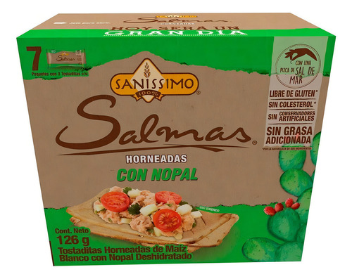 Salmas Sanissimo Nopal 126g