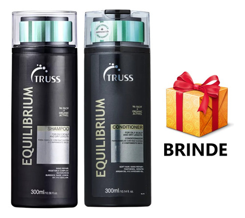 Kit Truss Equilibrium Sh + Cond + Brinde Envio Rapido