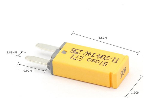 7x Fusibles Atm Mini 5a 7,5a 10a 15a 20a 25a 30a