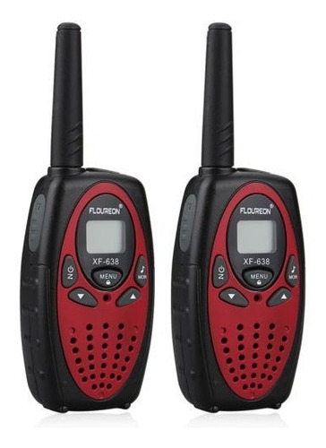 2 X 22ch Canales Walkie Talkie Uhf 462-467mhz Radio De Dos V