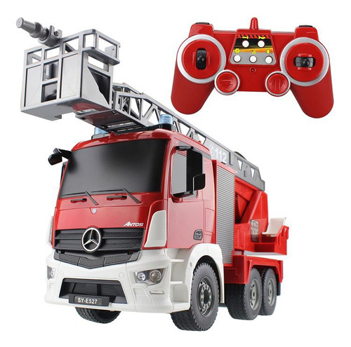 Camion De Bombero Con Control Remoto Y Luces 