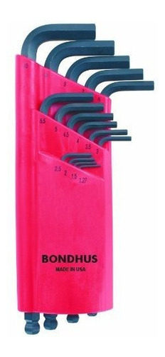 Bondhus 10995 Juego De 15 Balldriver Lwrenches Proguard Tama