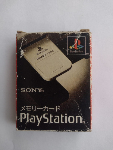 Memoria Card Play I Original Japones Com Todos Os Assessorio