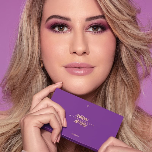 Imagem 7 de 7 de Paleta De Sombra Purple Niina Secrets By Eudora