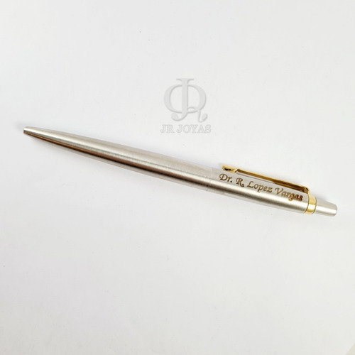 Imagen 6 de 8 de Parker Jotter Ss Gt Boligrafo 1953182 Acero Grabado Estuche