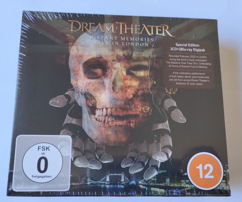Dream Theater - Distant Memories Live In London 3cd/2blu-ray
