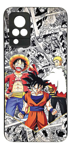 Funda Protector Case Para Vivo V21 5g Shonen Anime