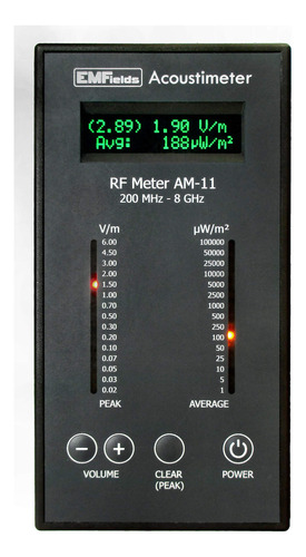 Medidor Radiofrecuencia (medidor Acustico Am-10) Mide Rf